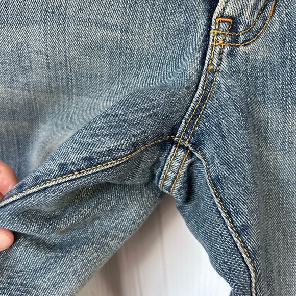 Gap distressed bootcut jeans size 10 long - Picture 5 of 9
